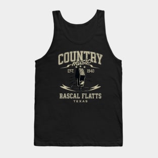 country music microphone singer  v12 Tank Top